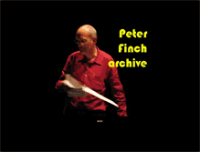 Tablet Screenshot of peterfinch.co.uk